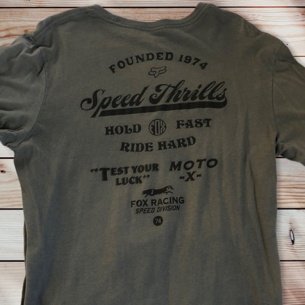 Fox Racing Grey Long sleeve shirt‎